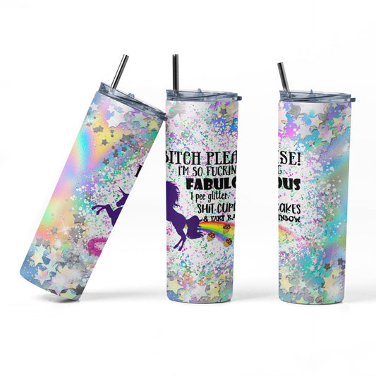 Funny Adult Unicorn Tumbler