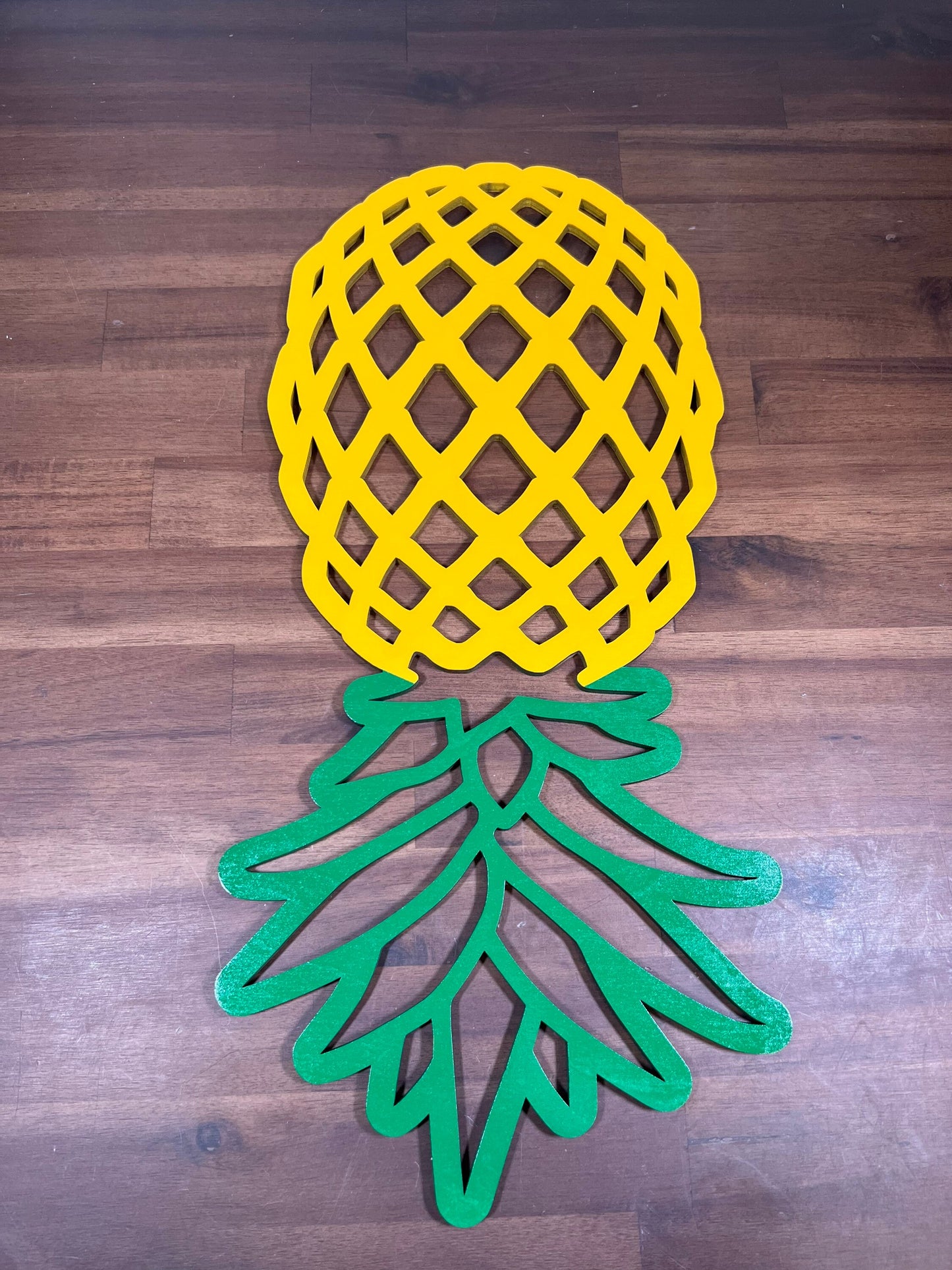 Wooden Upside Down Pineapple Welcome Door Sign , Wood Decor, Wooden sign, Laser Cut sign, Lifestyle decor,