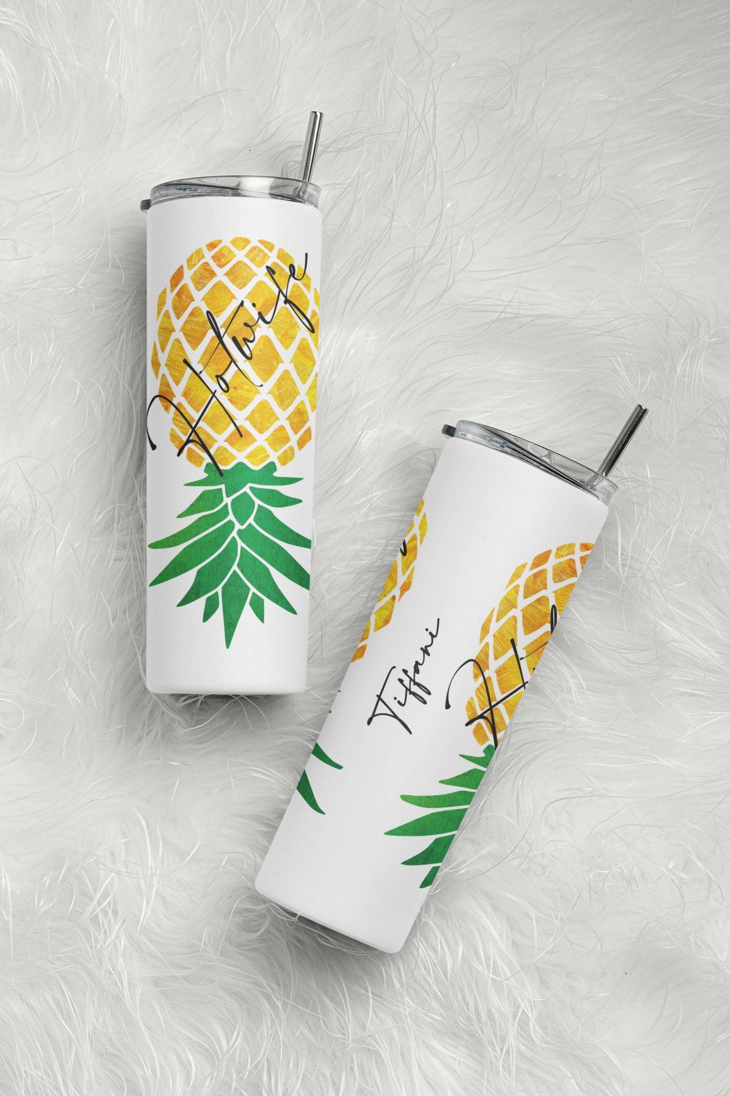 PERSONALIZED Hotwife Upside Down Pineapple  Sublimation 20 oz Tumbler, Swinger/Lifestyle Tumbler, Hotwife Cup, Upside Down Pineapple Tumbler