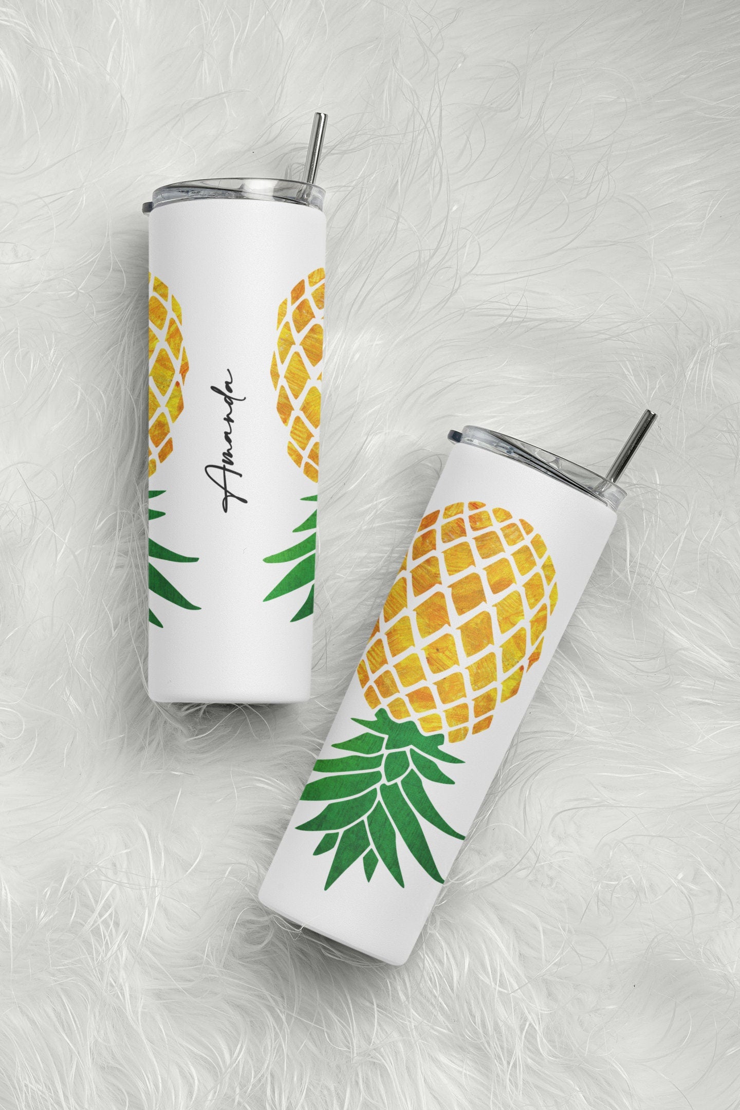 Upside Down Pineapple Married With Benefits Glow Tumbler - Lifestyle Gift